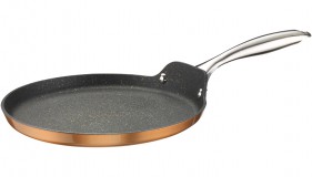 Pintinox Materic bevonatos palacsintasütő, 25 cm, rozsdamentes nyéllel