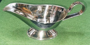 Pintinox Professionale rozsdamentes szószos tál talppal, 45 cl