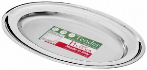 Pintinox Tender rozsdamentes ovál tálca, 26X19 cm, 144451