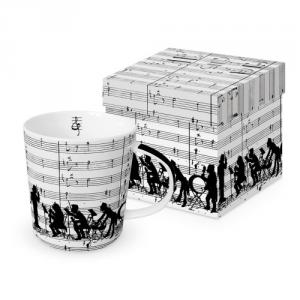 PPD.160301367 Porcelánbögre 0,35l dobozban, Orchestra