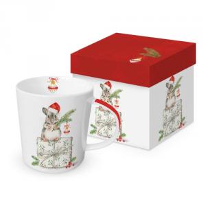 PPD.360301346 Porcelánbögre 0,35l, dobozban, Christmas Fridolin