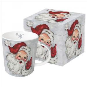 PPD.360302879 Porcelánbögre 0,4l dobozban, Jolly St. Nick