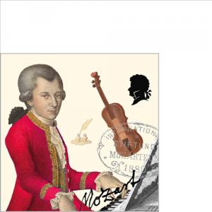 PPD.B125003226  Mozarteum papírszalvéta 25x25cm, 20db-os