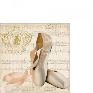 PPD.B1252467 Concerto Ballet papírszalvéta 25x25cm,20db-os