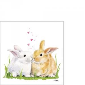 PPD.B225002542 Easter Kiss papírszalvéta 25x25cm,20db-os