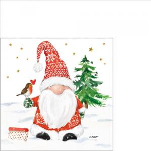 PPD.B325002773 Christmas Buddy papírszalvéta 25x25cm, 20db-os