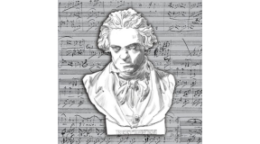 PPD.C1333507 Beethoven papírszalvéta 33x33cm,20db-os