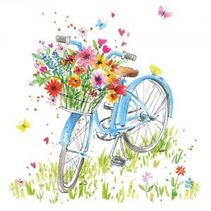 PPD.C1334408 Ride my Bike papírszalvéta 33x33cm,20db-os