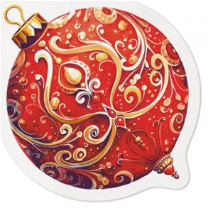 P.W.AAS200200 Decorative Bauble airlaid papírszalvéta 32 cm,10 db-os