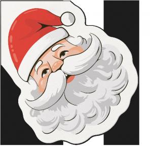 P.W.AAS200300 Classic Santa Claus airlaid papírszalvéta 32 cm,10 db-os