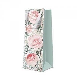 P.W.AGB1014104 Gorgeous Roses papír ajándéktáska italos 12x37x10cm