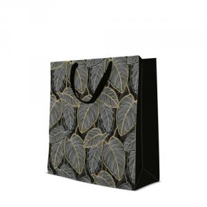 P.W.AGB1016905 Jungle Leaves papír ajándéktáska premium large 26,5x33,5x13cm