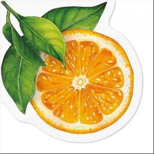 P.W.SDRF000200 Pure Orange papírszalvéta 32cm, 12db-os