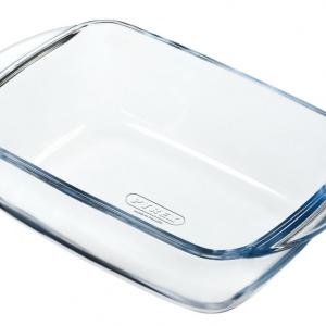 PYREX AIRFRYER szögletes tál füles 23x15x6cm 1,2l