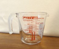 PYREX mércés kancsó, 0,5 liter, mérő kancsó, 203002