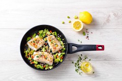 Pyrex Optima bevonatos mély szeletsütő, 26 cm, indukciós, 203252