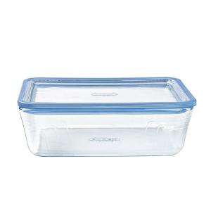 PYREX PURE szögletes sütőtál + üveg tető 2,6L 24x19x8 cm