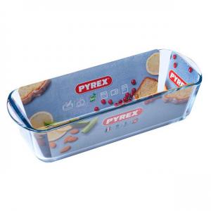 PYREX üveg püspökkenyér forma 31x12x8cm 1,7l