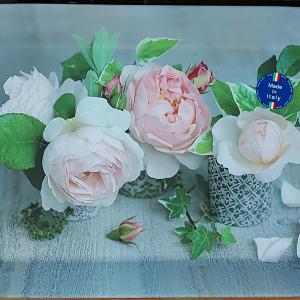 R2S Easy Life műa.tálca, Composition des roses, 31X23 cm, 153109CDE