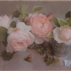 R2S műanyag reggeliző alátét Composition des roses, 45X30 cm, ART R0550CDE