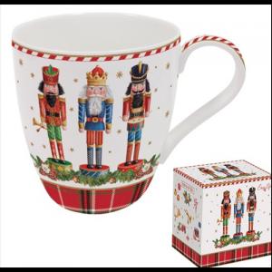 R2S.1010VNUT Porcelánbögre 350ml, dobozban, Vintage Nutcracker