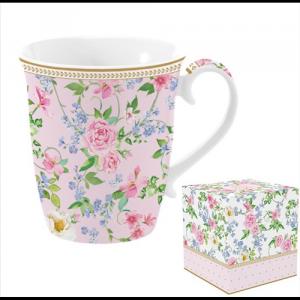 R2S.1101GAJB Porcelánbögre 275ml dobozban,Garden Joy