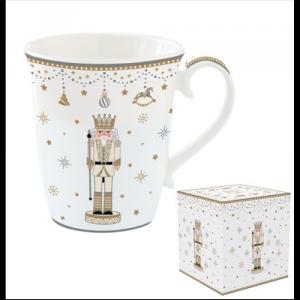 R2S.1101RNUT Porcelánbögre 275ml,dobozban, Royal Nutcracker