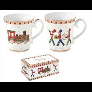 R2S.1102EXPR Porcelán bögreszett 275ml, 2db-os dobozban, Polar Express