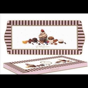 R2S.1109SWEM Porcelántálca 35x15cm, dobozban, Sweet Moments