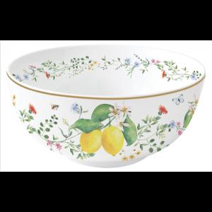 R2S.1191FCIT Porcelántál 15cm, Fleurs et Citrons