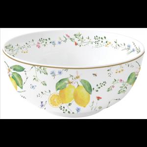 R2S.1192FCIT Porcelántál 23cm, Fleurs et Citrons