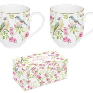 R2S.1281SPRI Porcelán bögreszett 2db-os 350ml dobozban,Spring Time