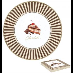 R2S.1312SWEM Porcelán tortatál 32cm, dobozban, Sweet Moments