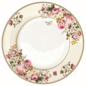 R2S.1359BLOC Porcelántányér 27cm, Blooming Opulence cream