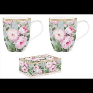 R2S.1457ROBL Porcelán bögreszett 2db-os 350ml dobozban,Roses in Bloom