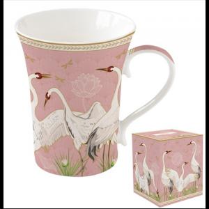 R2S.1461DANC Porcelánbögre 360ml dobozban,Dancing Herons