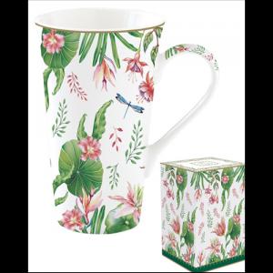 R2S.1462BOCH Porcelánbögre 600ml, dobozban, Botanic Chic