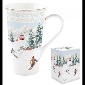 R2S.1462CHAL Porcelánbögre 600ml, dobozban, Chalet