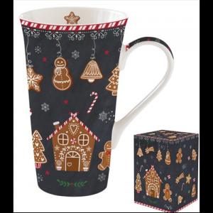 R2S.1462GING Porcelánbögre 600ml, dobozban, Gingerbread