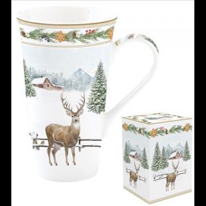R2S.1462WHIF Porcelánbögre 600ml, dobozban, White Forest