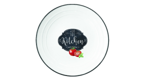 R2S.1622KIBK Porcelán desszerttányér (Kitchen), 16cm, Kitchen Basics