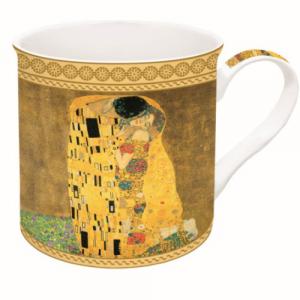 R2S.170KLI1 Porcelánbögre dobozban,300ml,Klimt:The kiss