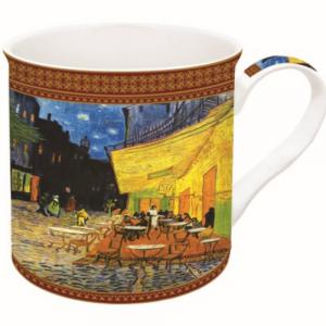 R2S.170VAN2 Porcelánbögre dobozban,300ml,Van Gogh:Kávéház éjjel