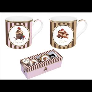 R2S.178SWEM Porcelán bögreszett 2db-os, 300ml, dobozban, Sweet Moments