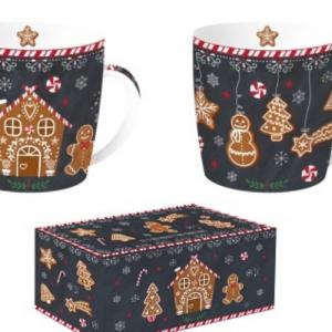 R2S.213GING Porcelán bögreszett 2db-os, dobozban, 350ml, Gingerbread
