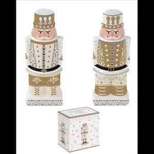 R2S.2191RNUT Porcelán só-borsszóró szett, 9cm, dobozban, Royal Nutcracker