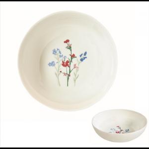 R2S.2201MILB Porcelán mélytányér 18cm, Mille Fleurs Blue