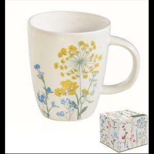 R2S.2203MILY Porcelánbögre 350ml, dobozban, Mille Fleurs Yellow