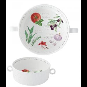 R2S.2208HOMK Porcelántál füllel 20cm,Home & Kitchen