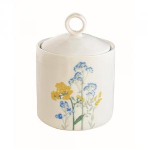 R2S.2211MILY Porcelán konyhai tároló 9x13cm, Mille Fleurs Yellow